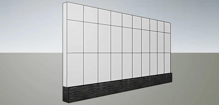 1. Site cleaning, leveling and snapping