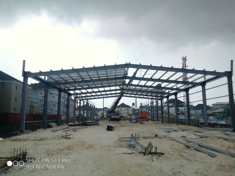 steel structure warehouse 800x600