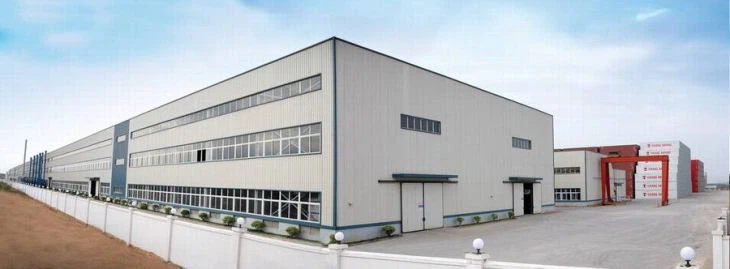 Bauprojekt für ein Raffineriegebäude mit Stahlkonstruktion